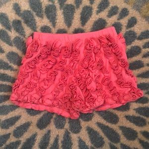 🍋Lemon Loves Lime Girls Ruffle Shorts sz. 3T🍋